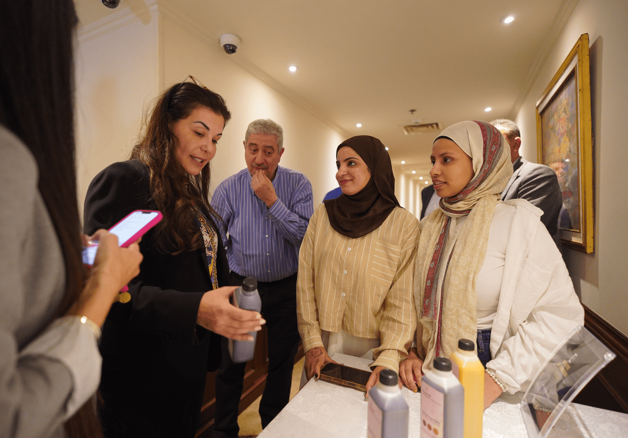 Highlights from the Oriental Weavers pitching event.